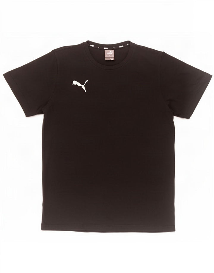 Мужская футболка Puma, большой черный хлопок