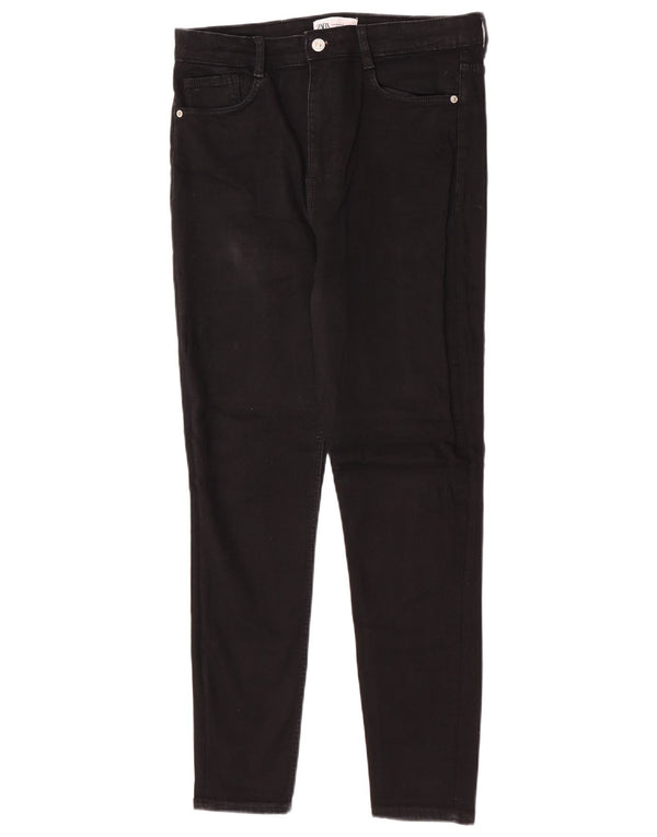 Женские джинсы скинни Zara EU 44 XL W34 L27, черный хлопок