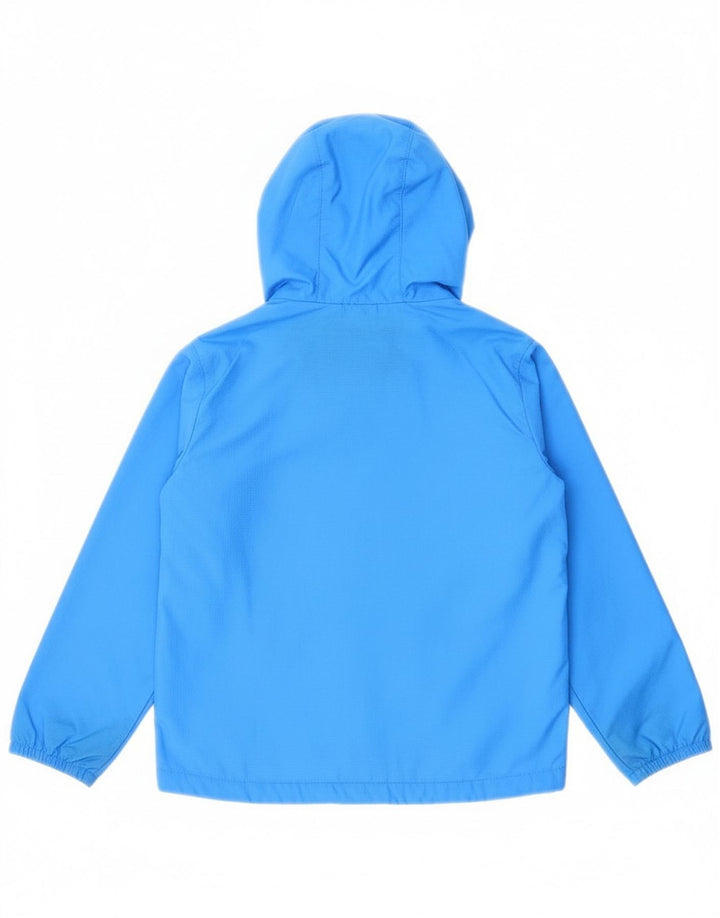 Дождевик с капюшоном Puma для мальчиков 7-8 лет, синий полиэстер