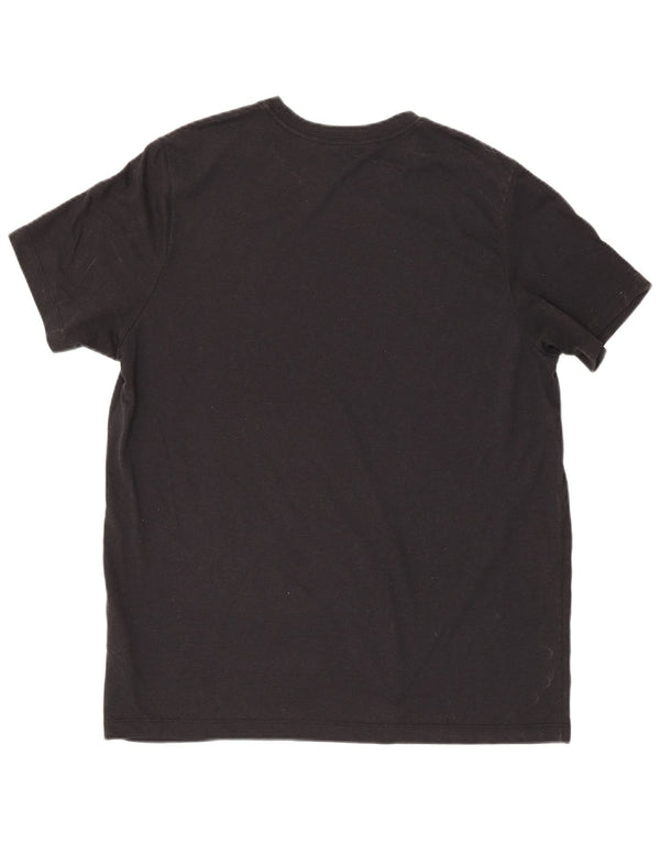 Мужская футболка с рисунком Nike Dri Fit Top XL, черный полиэстер