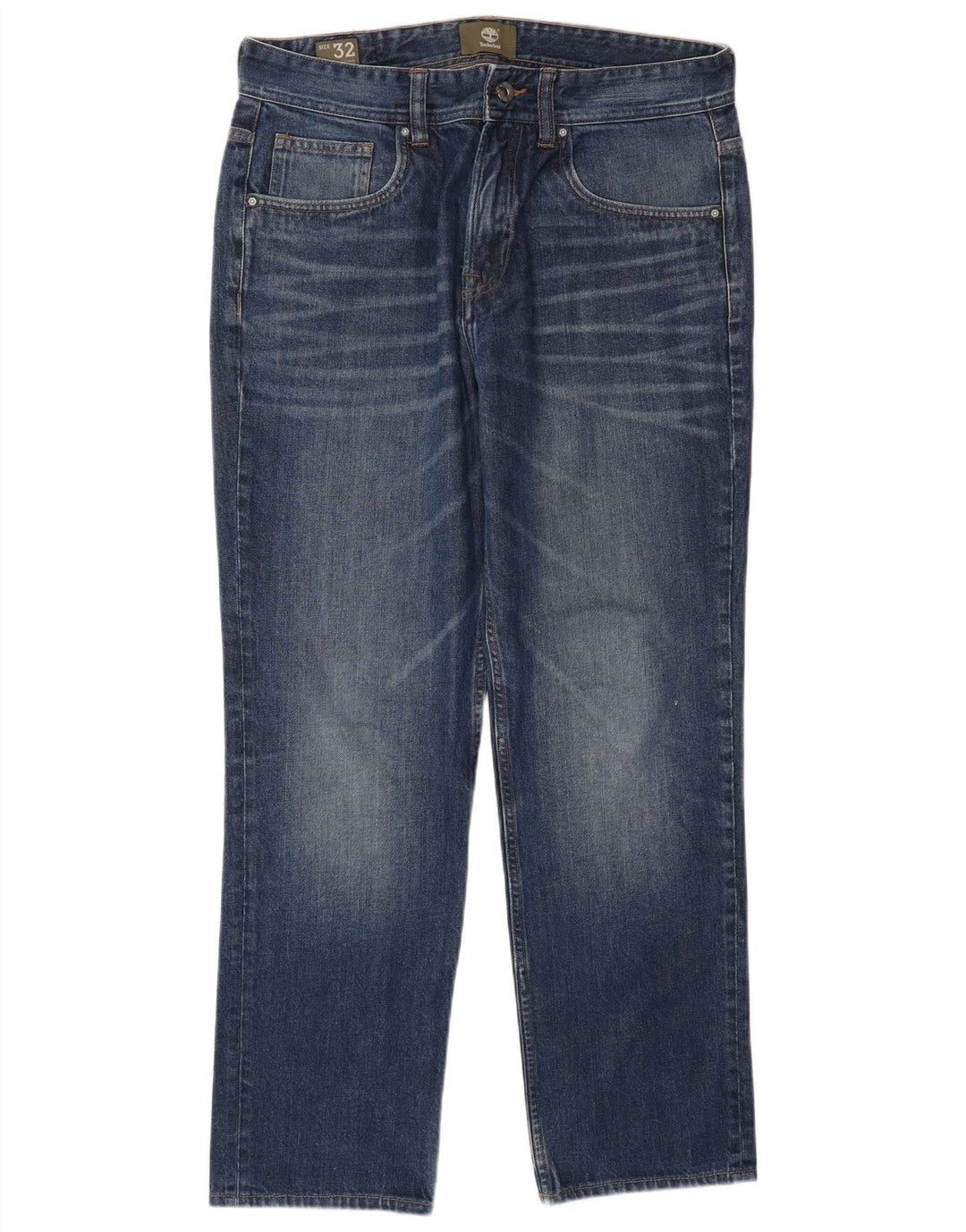 Мужские прямые джинсы TIMBERLAND W32 L29 синие, хлопок