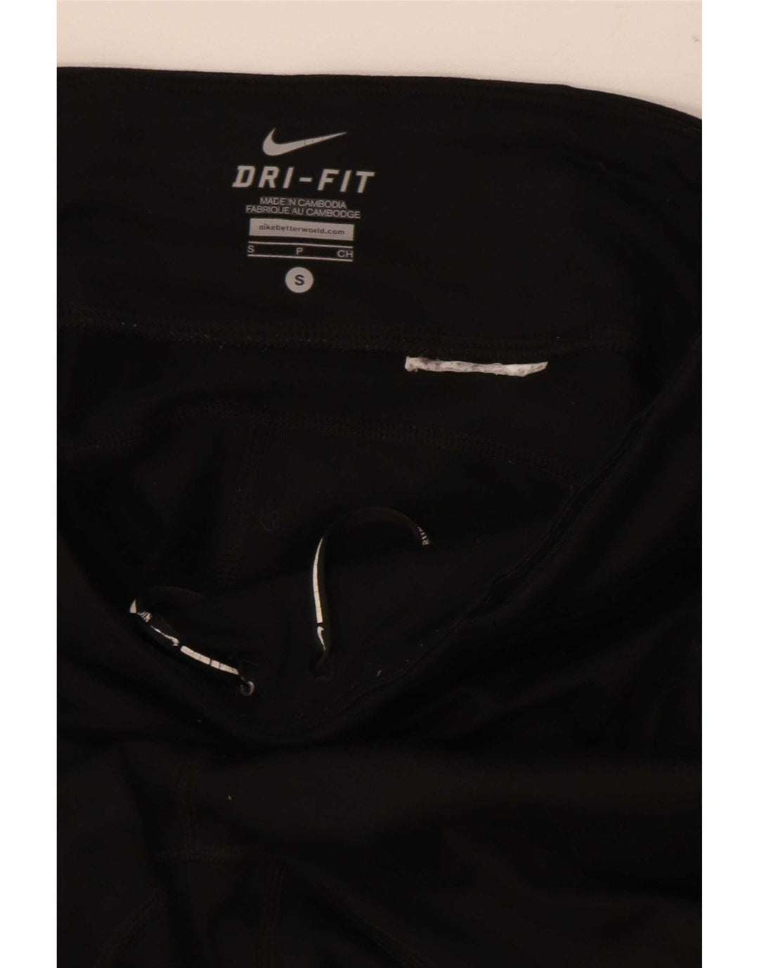 Женские леггинсы Nike Dri Fit UK 10, маленькие черные