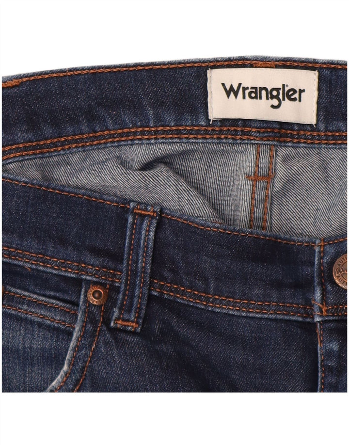 Мужские джинсы WRANGLER Texas Slim W36 L30, темно-синий, хлопок