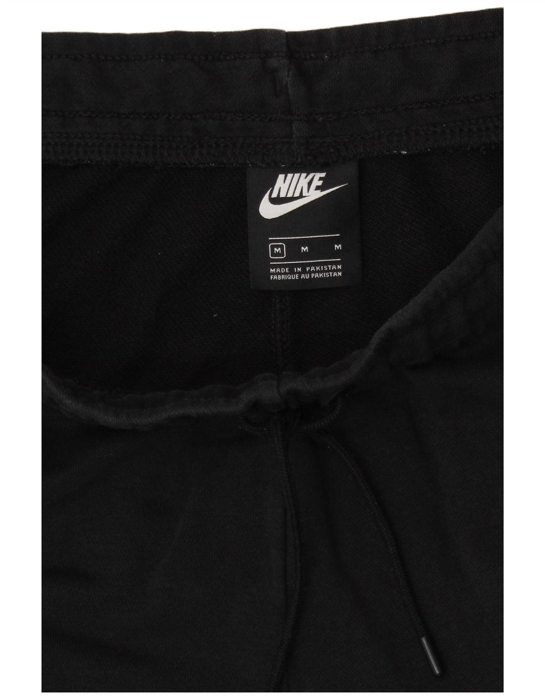 NIKE Womens Tracksuit Trousers Joggers UK 14 Medium Black