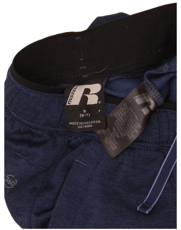 Спортивный костюм Russell Athletic для мальчиков, брюки для бега, 6–7 лет, маленький размер, темно-синий