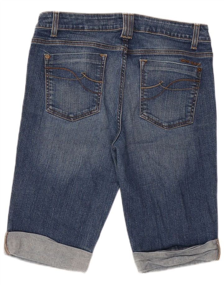 Женские джинсовые шорты DKNY US 12, большие W32, синие, хлопок