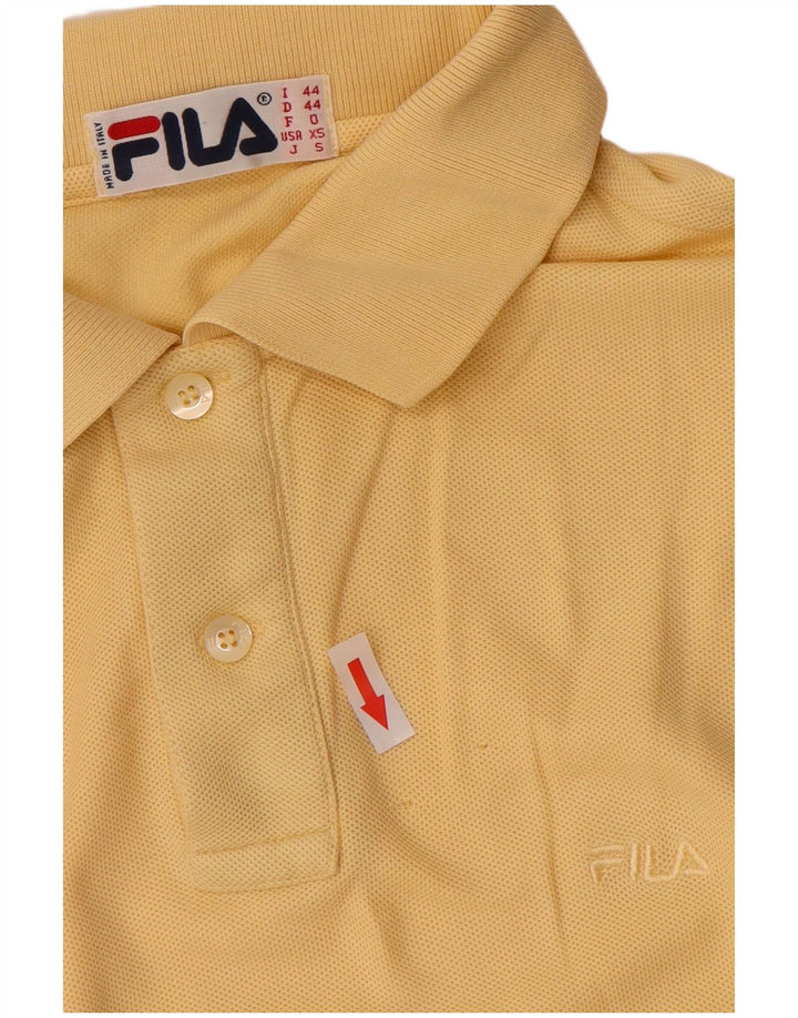Рубашка Поло Мужская Fila XS Желтая