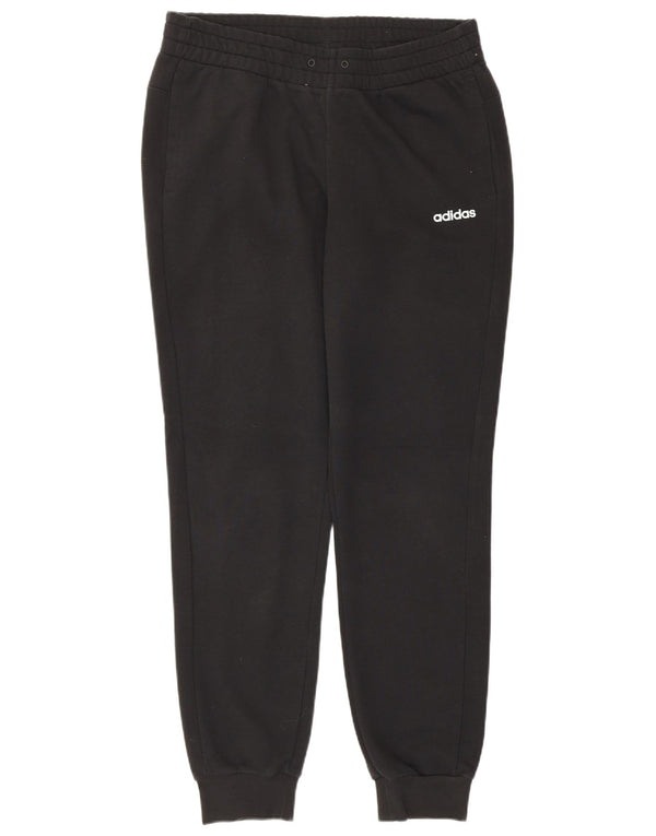 Женские спортивные брюки Adidas Joggers UK 12/14, средний черный хлопок