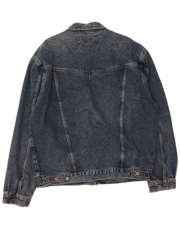 Мужская джинсовая куртка Wrangler UK 42 XL, синяя, хлопок