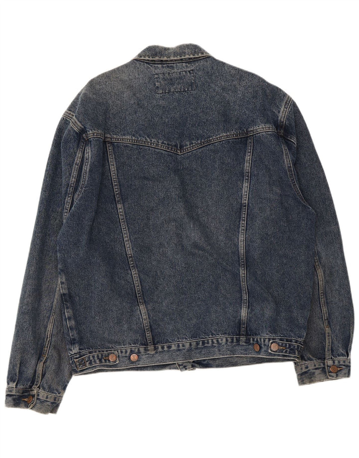 Мужская джинсовая куртка Wrangler UK 42 XL, синяя, хлопок