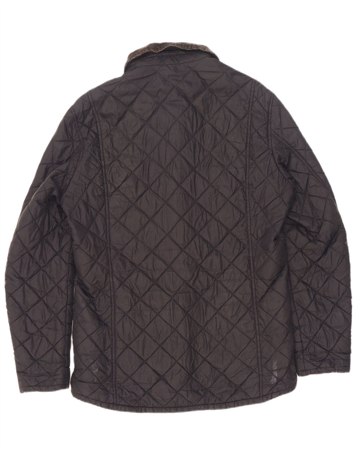 Мужская стеганая куртка Barbour UK 38 средний темно-синий полиамид
