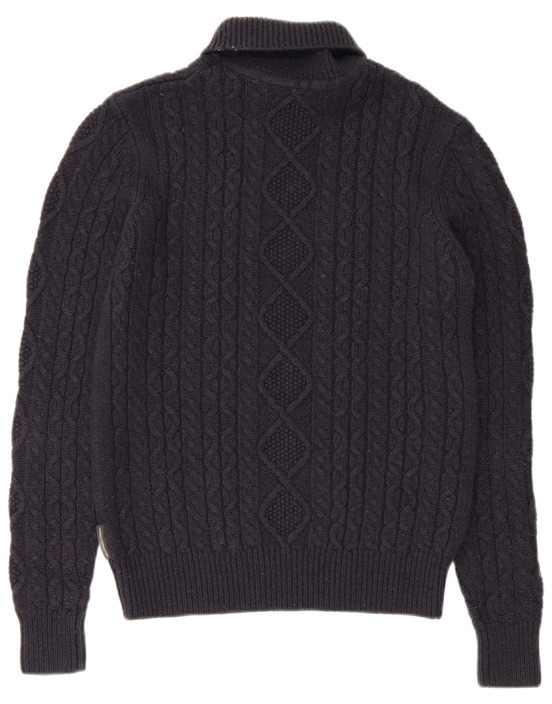 Женский джемпер с высоким воротником French Connection, маленький темно-синий, Великобритания, 10 шт.