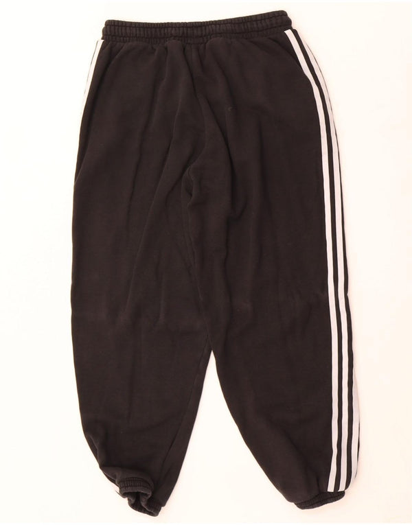 Женские спортивные брюки Adidas Joggers UK 14, средний черный хлопок