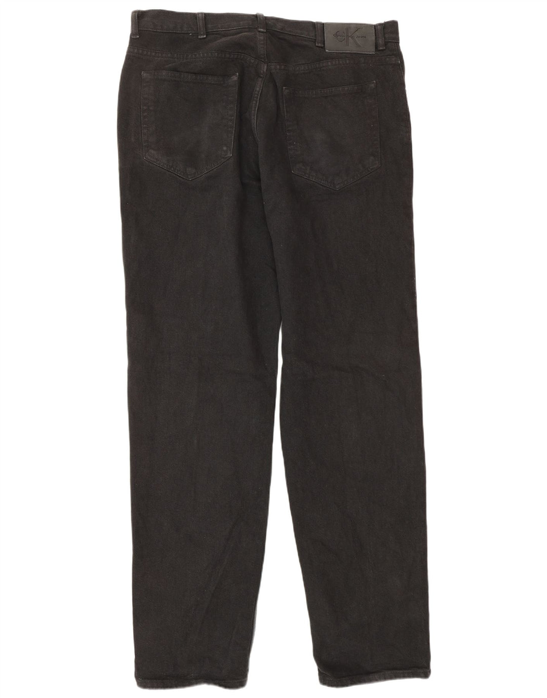 Женские зауженные джинсы CALVIN KLEIN W36 L34, черный хлопок