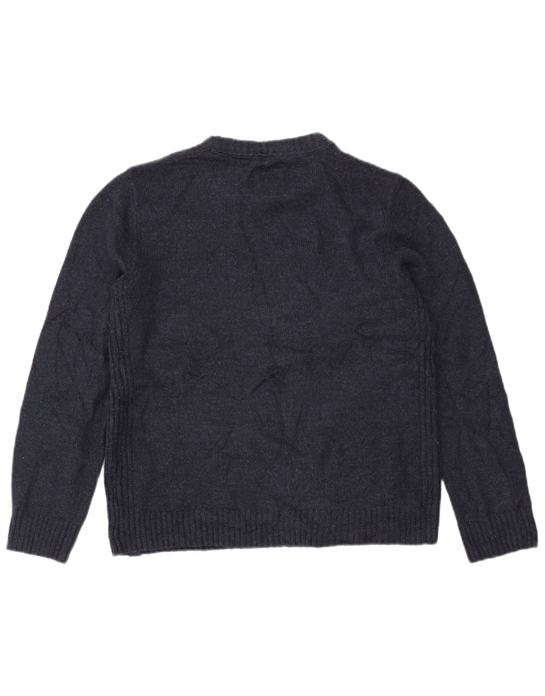 Женский свободный джемпер с круглым вырезом FAT FACE, размер UK 10, маленький, темно-синий