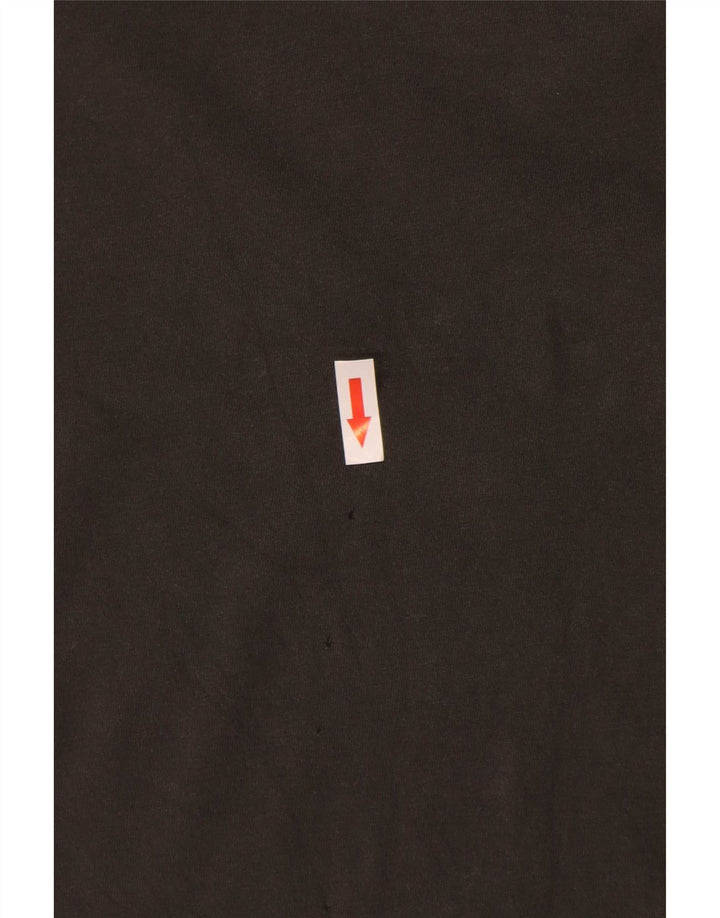 Мужская футболка Cos Regular, топ XL, серый хлопок