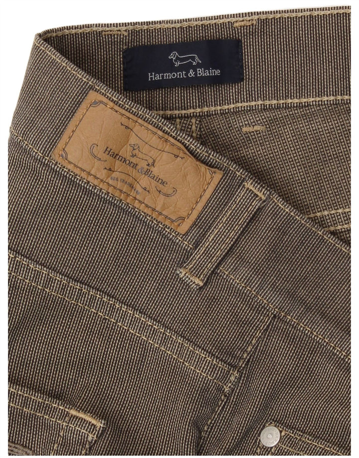 Harmont & Blaine Женские повседневные брюки IT 44 Medium W32 L28 Коричневые