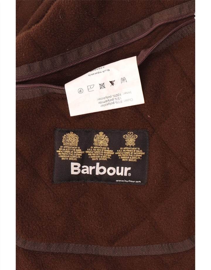 Мужская стеганая куртка Barbour UK 44 2XL Коричневый полиэстер