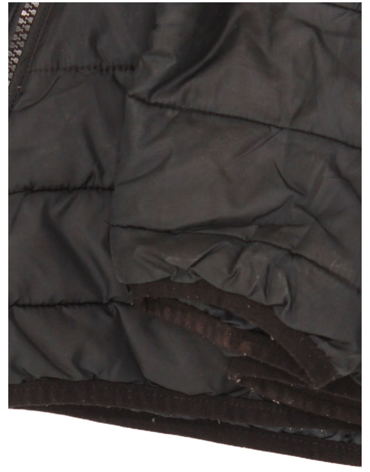 Мужская утепленная куртка Jack & Jones с капюшоном UK 40, большая, черная, полиэстер