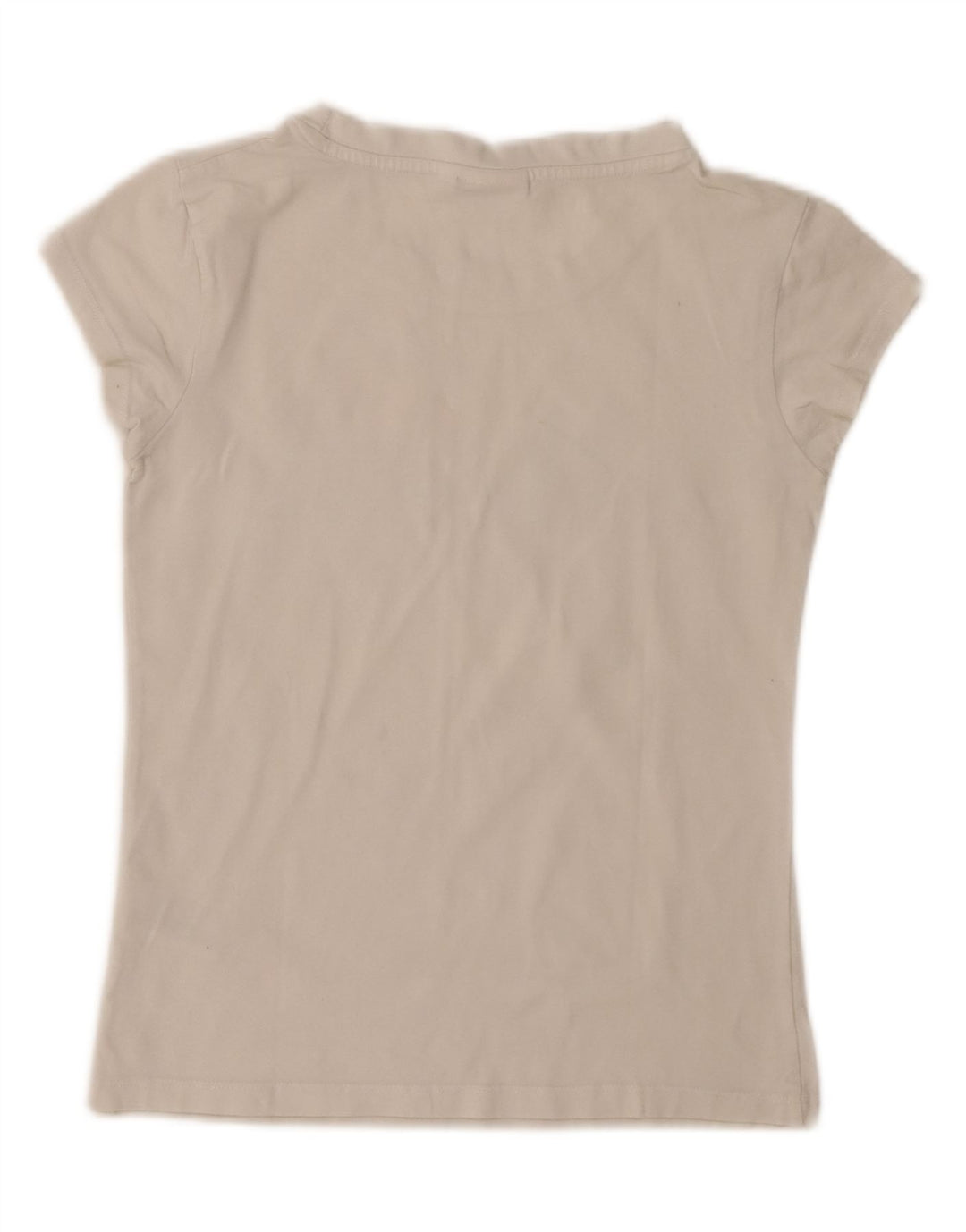 Женская футболка с рисунком Ellesse Top UK 10, маленькая, белый хлопок