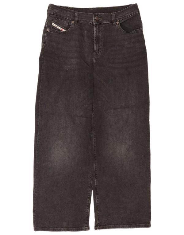 Мужские свободные джинсы Diesel W30 L28, черный хлопок