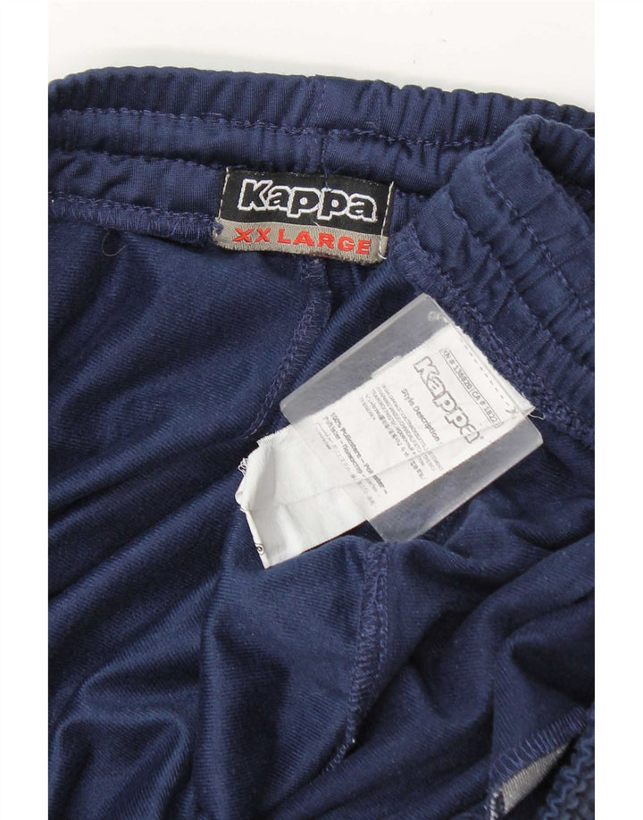 Мужской спортивный костюм Kappa 2XL темно-синий из полиэстера