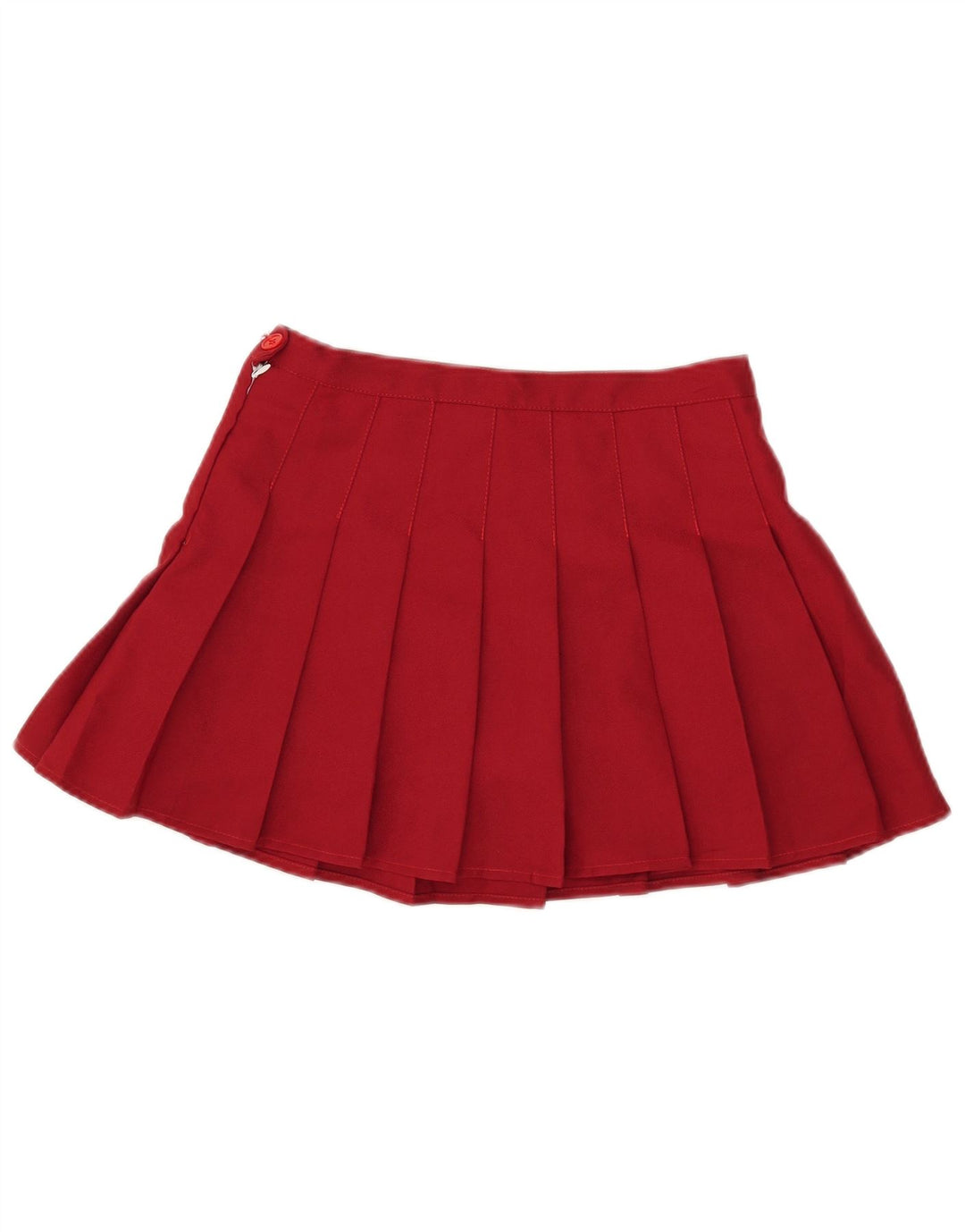 Винтажная юбка для девочек 13-14 лет, XL, красная