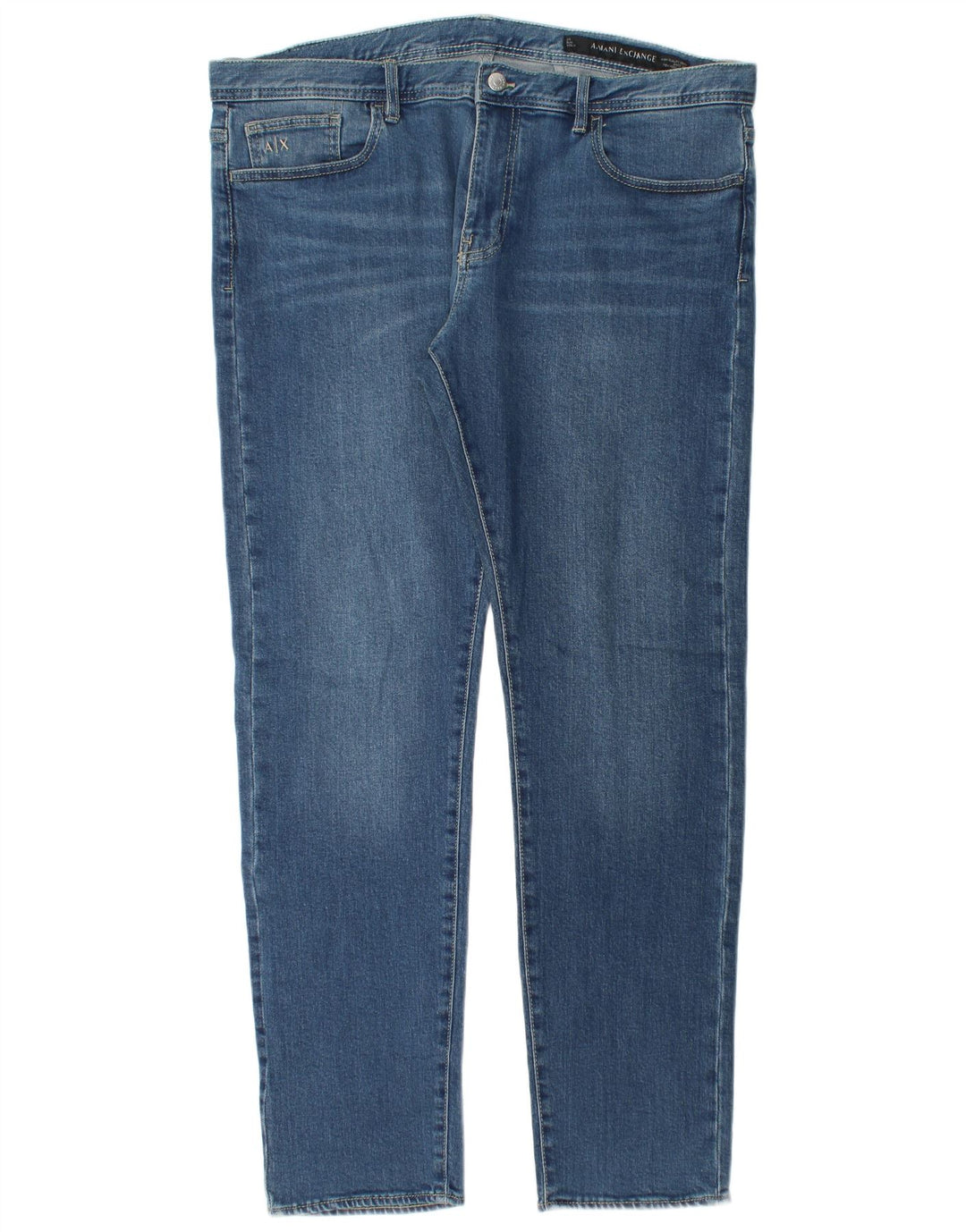 ARMANI EXCHANGE Мужские зауженные джинсы W36 L32 Синие, хлопок