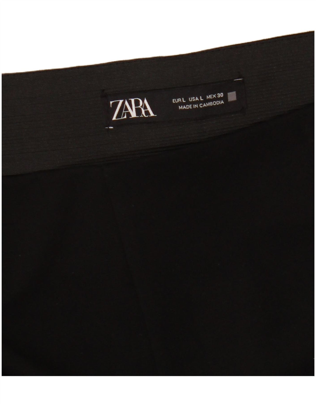 Женские леггинсы Zara UK 14, большие черные
