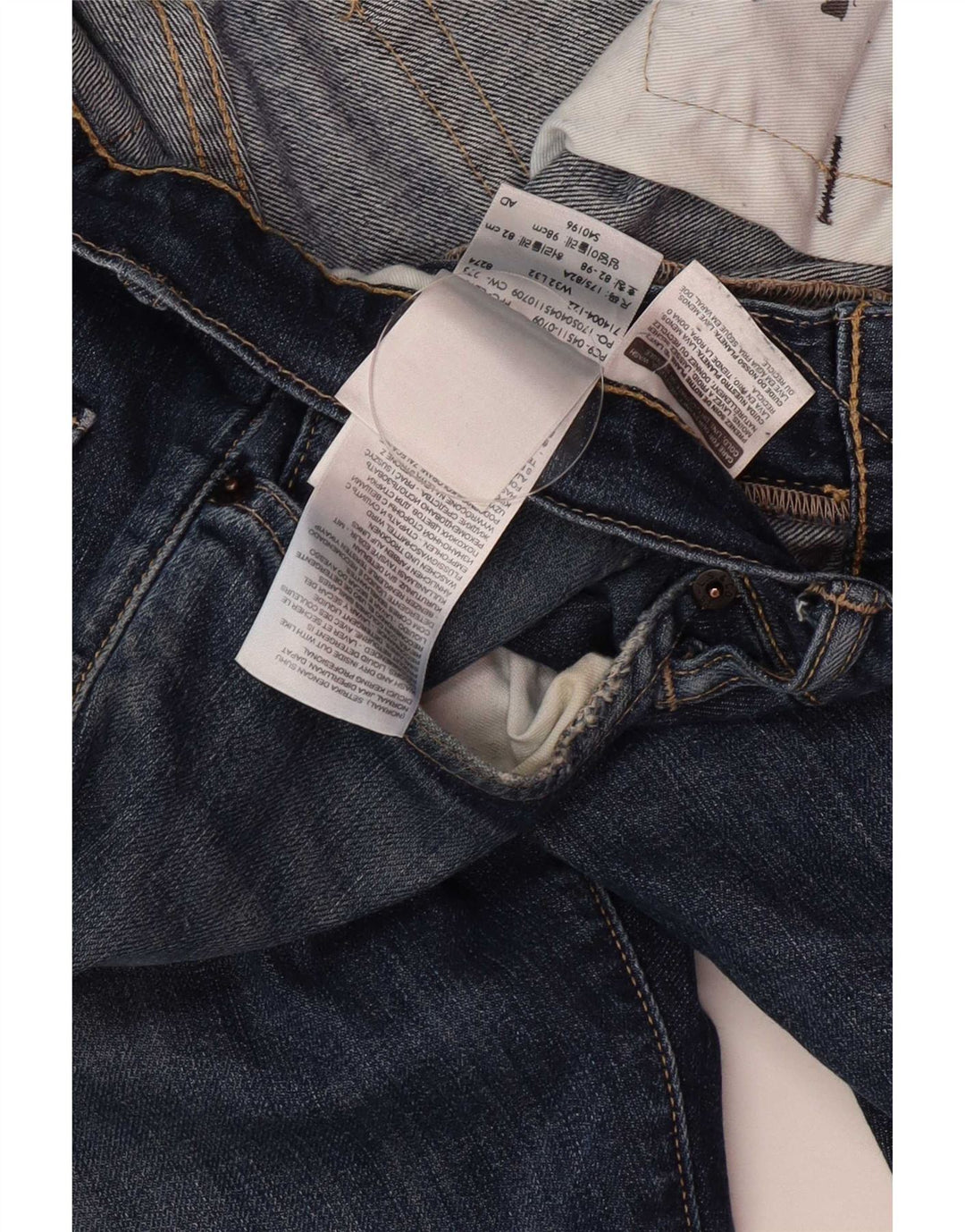 Мужские джинсы Levi's Slim 511 W32 L32 синие, хлопок