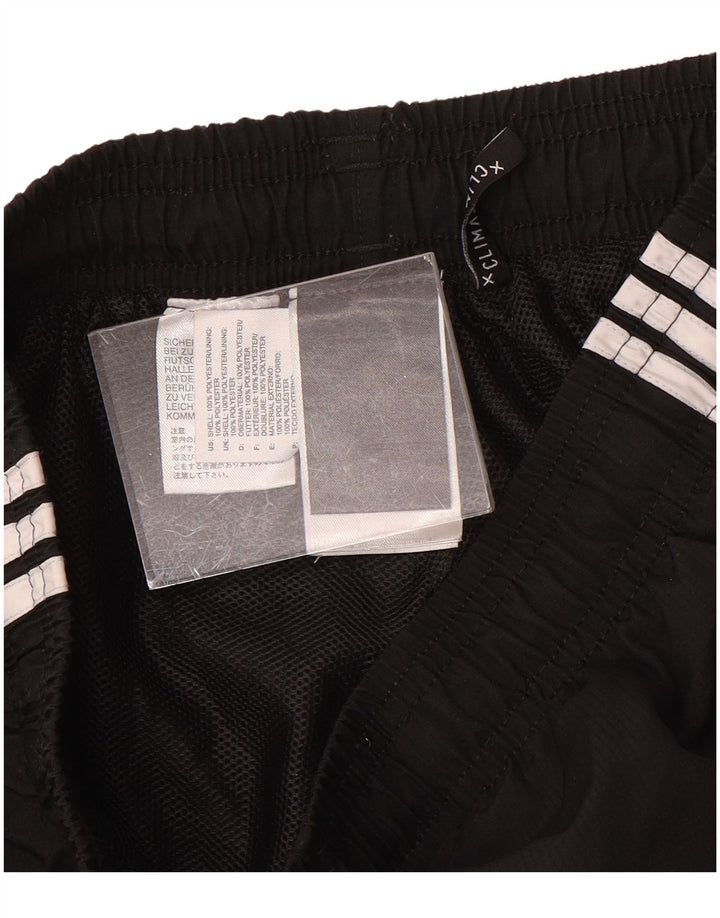 Мужские спортивные брюки Adidas, маленькие черные из полиэстера
