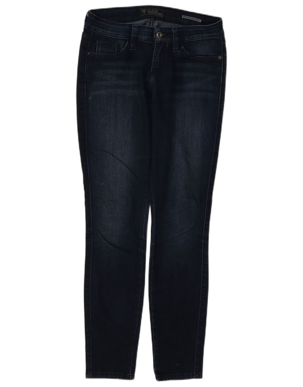 Женские джинсы скинни Guess Petite Brittney W26 L28, темно-синие, хлопок