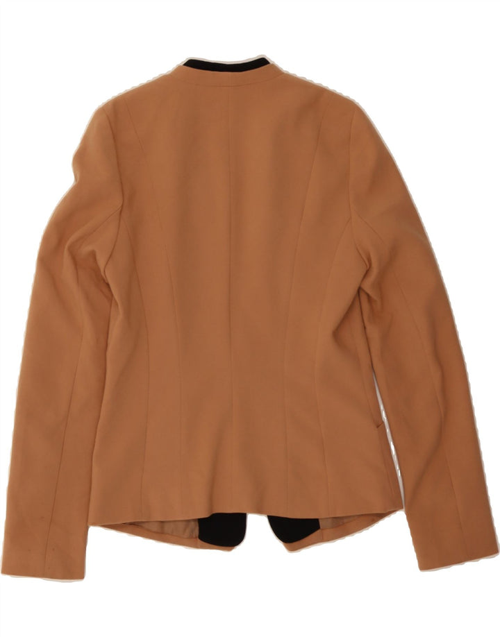 OASIS Womens Open Blazer Jacket UK 8 Small  Orange Polyester Vintage Oasis and Second-Hand Oasis from Messina Hembry 