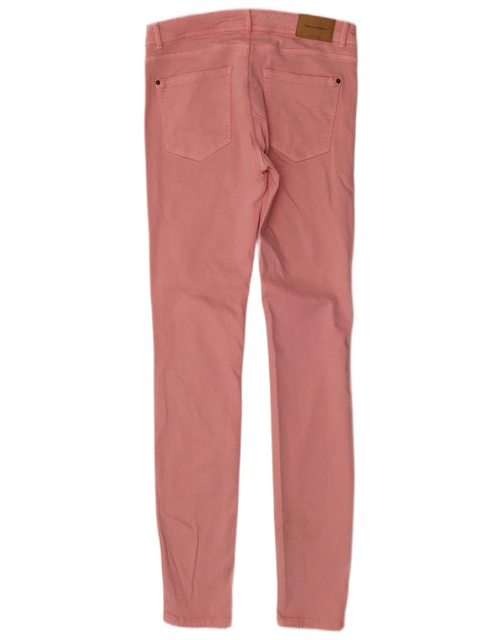 Женские джинсы скинни ZARA EU 38, маленькие W28 L31, розовые