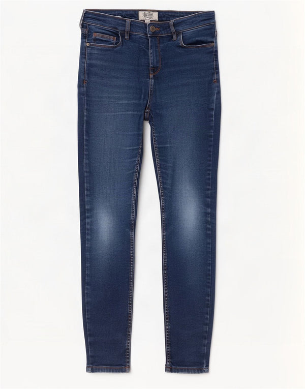 Женские джинсы скинни Fat Face UK 12 W32 L29, синий хлопок
