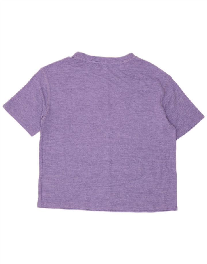 Женская футболка MARKS & SPENCER Top UK 12 Medium Purple, вискоза