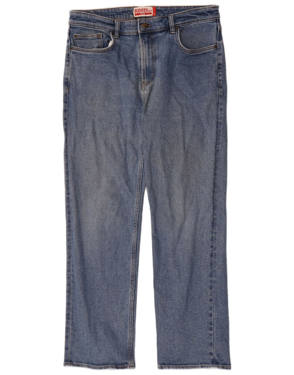 Джинсы Lee Mens Riders Straight W36 L30, синий хлопок