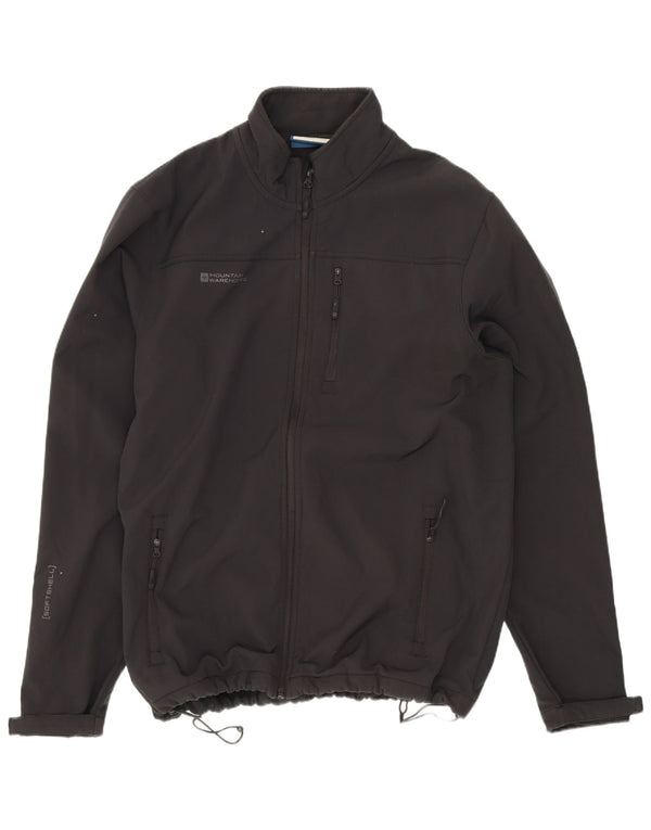 Мужская ветровка Mountain Warehouse UK 40, большая черная полиэстеровая куртка