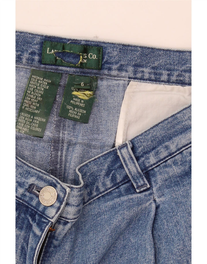 RALPH LAUREN Womens Denim Shorts US 6 Medium W28 Blue Cotton Vintage Ralph Lauren and Second-Hand Ralph Lauren from Messina Hembry 