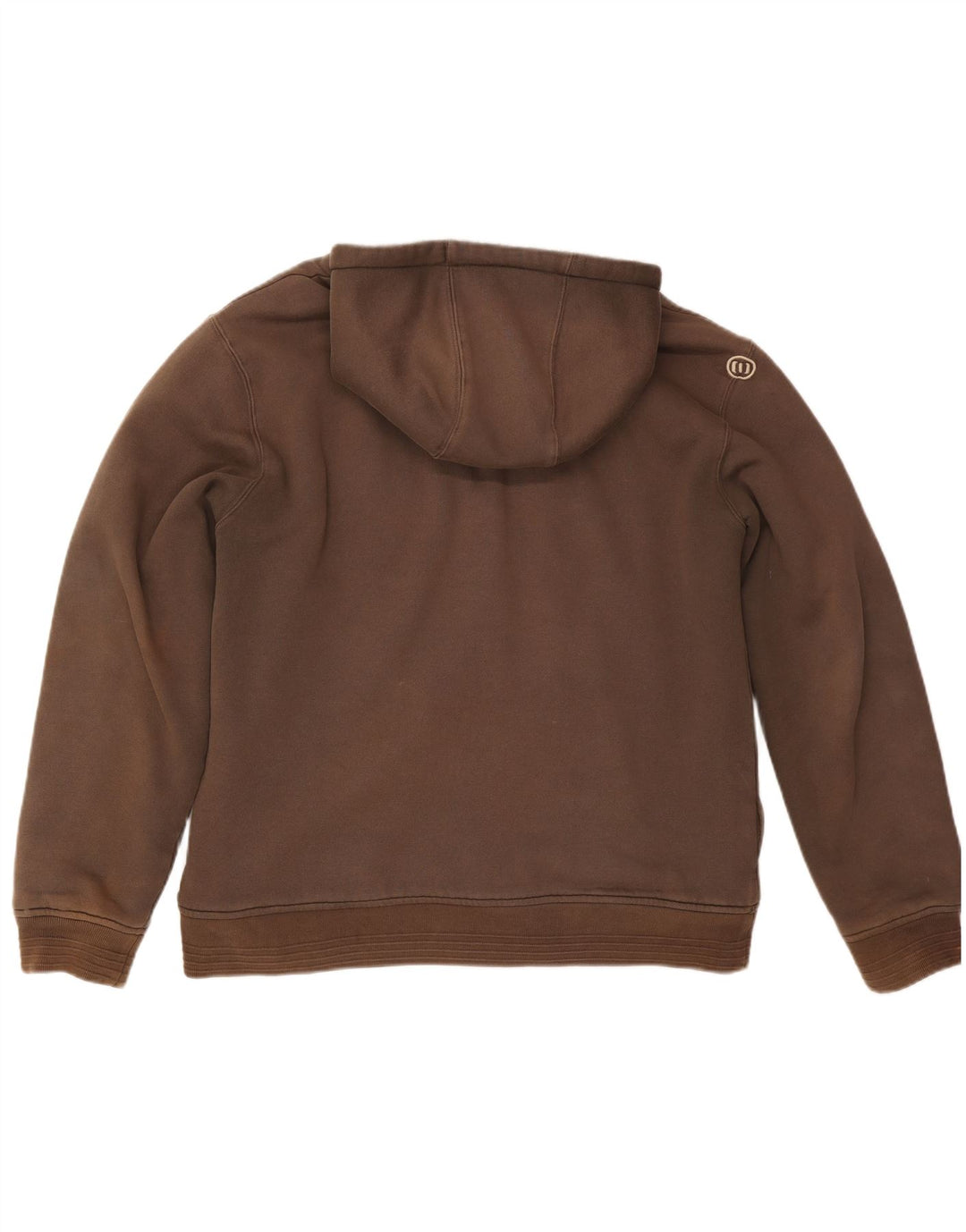 Мужской свитер с капюшоном на молнии с рисунком ANIMAL, большой коричневый, хлопковый