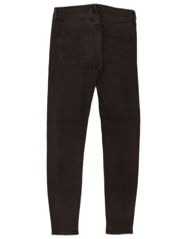 Женские джинсы скинни Zara EU 36 XS W26 L27 черные