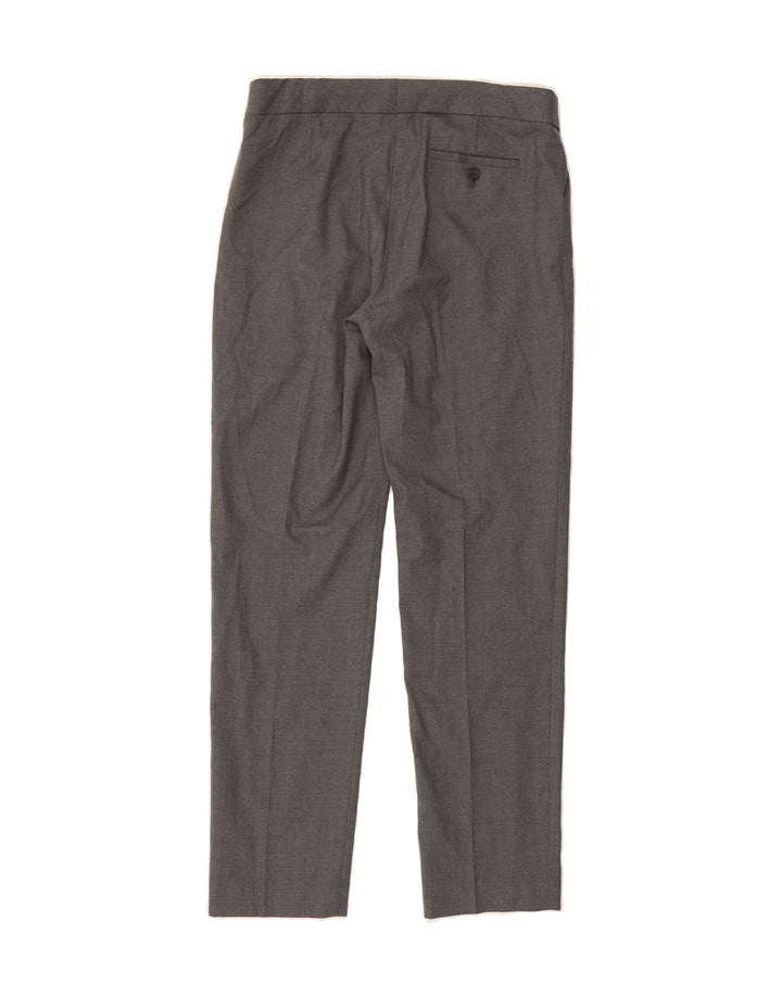 J. CREW Womens Slim Chino Trousers W32 L31 Grey Polyester Vintage J. Crew and Second-Hand J. Crew from Messina Hembry 