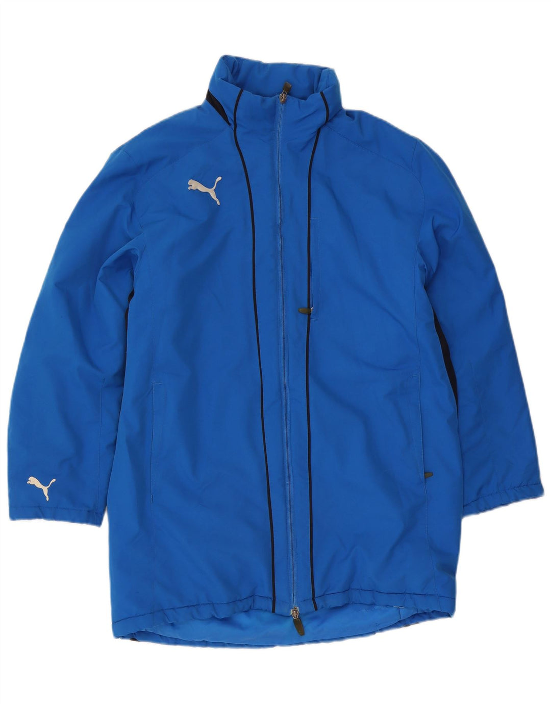 Мужская ветровка Puma с капюшоном UK 38 Medium Blue Colourblock