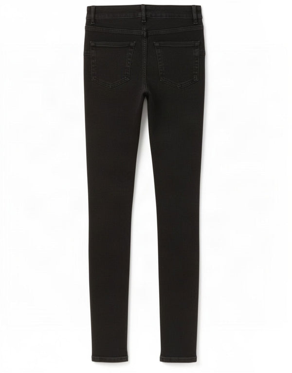 Женские джинсы скинни Zara EU 36 XS W26 L28 черные