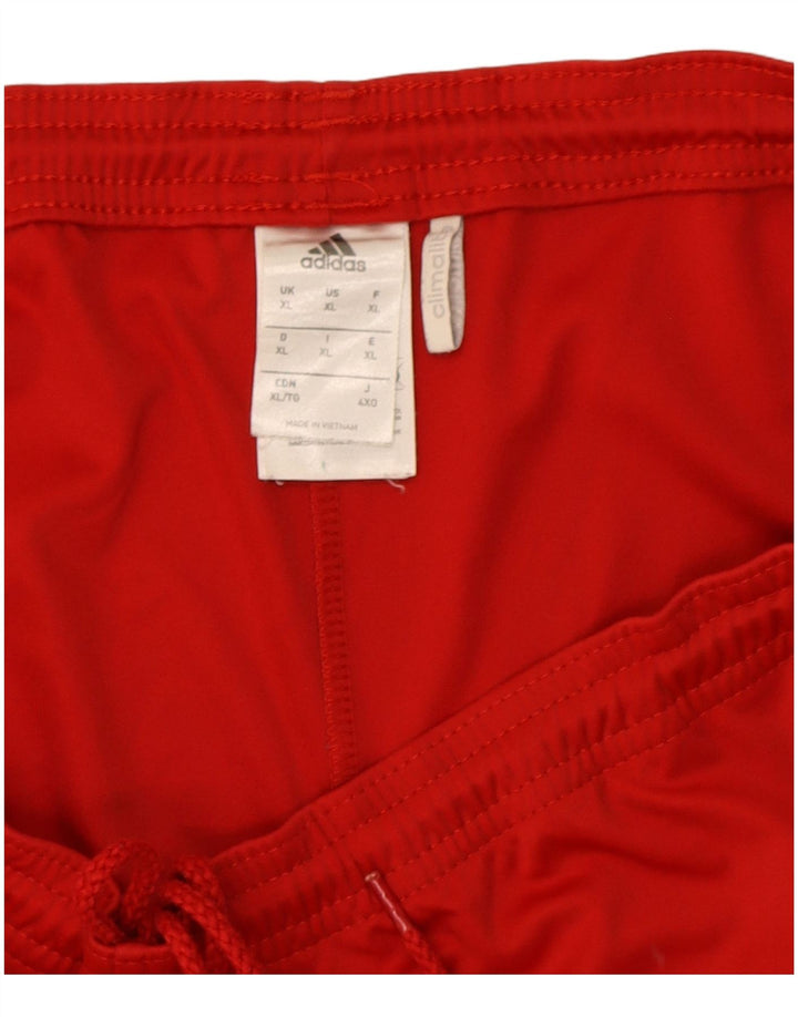 Мужские спортивные шорты Adidas Climalite XL, красный полиэстер