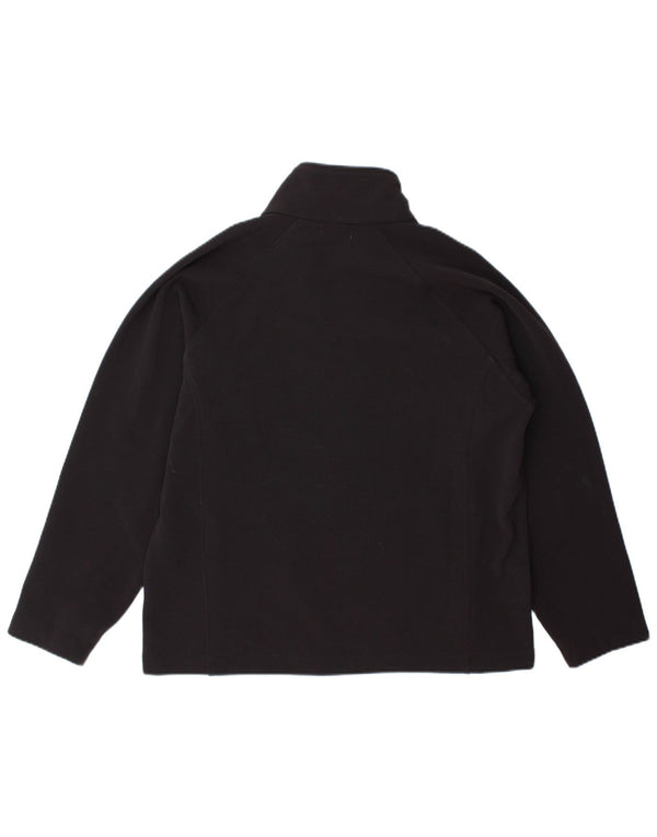 Женский спортивный костюм Kappa, верхняя куртка UK 18 XL, черный полиэстер