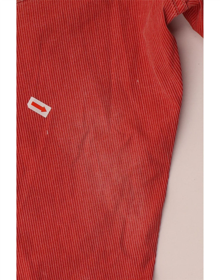 JECKERSON Мужские прямые вельветовые брюки W32 L33 красные