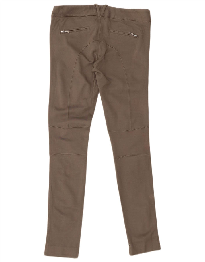 MASSIMO DUTTI Женские повседневные узкие брюки EU 36 XS W26 L29 Хаки из модала