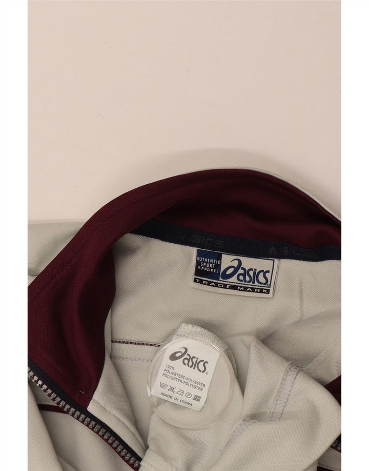 Мужская спортивная куртка ASICS, средний белый полиэстер