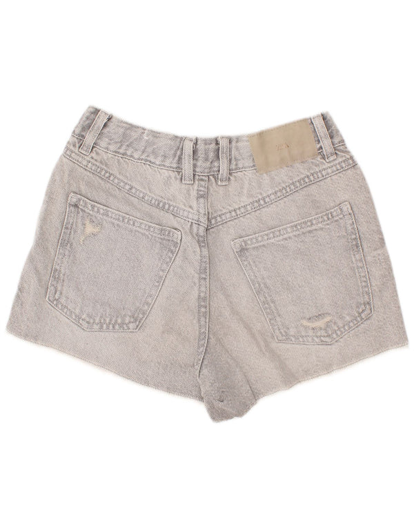 Джинсовые шорты Zara для девочек 11–12 лет, W24, серые